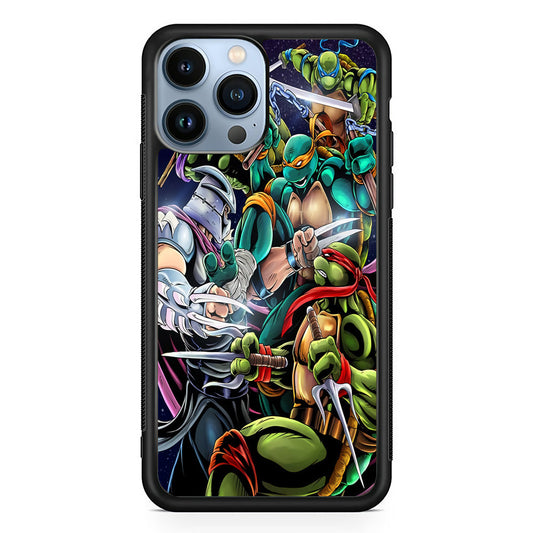 Teenage Mutant Ninja Turtles Battle Moment iPhone 14 Pro Case