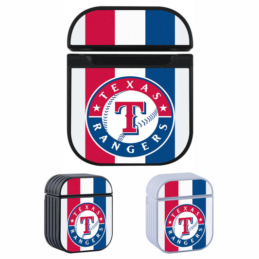 Texas Rangers MLB Hard Plastic Case Cover For Apple Airpods