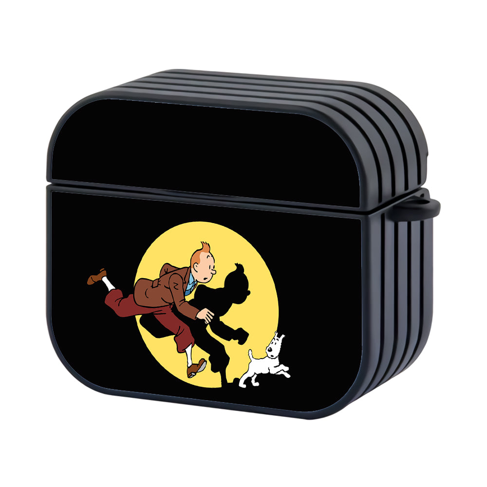 The Adventures Of Tintin Hard Plastic Case Cover For Apple Airpods 3