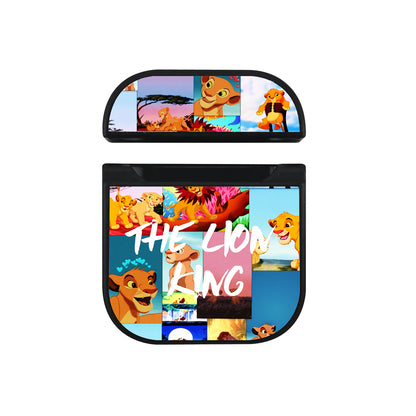 The Lion King Aesthetic Collage Hard Plastic Case Cover For Apple Airpods
