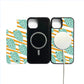 The Ocean Sculpture Green and Mossy Magsafe iPhone Case