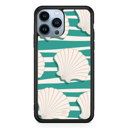 The Ocean Sculpture White Scallop Magsafe iPhone Case
