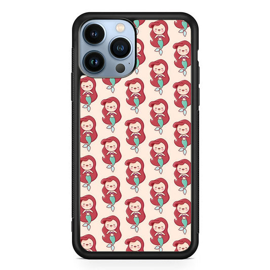 The Little Mermaid Ariel Doodle iPhone 14 Pro Case