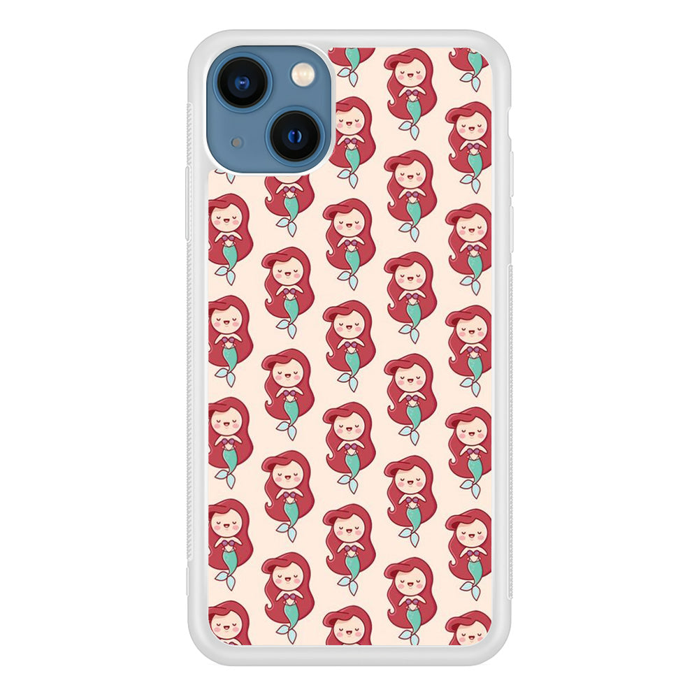 The Little Mermaid Ariel Doodle iPhone 15 Plus Case