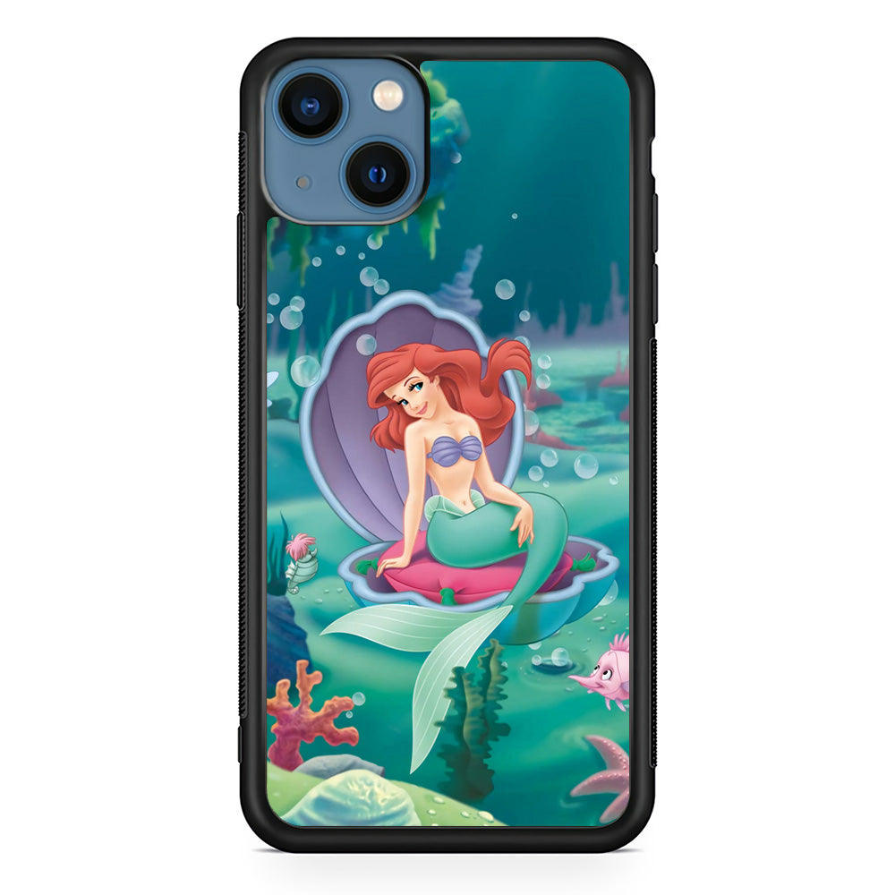 The Little Mermaid Shell House iPhone 15 Plus Case