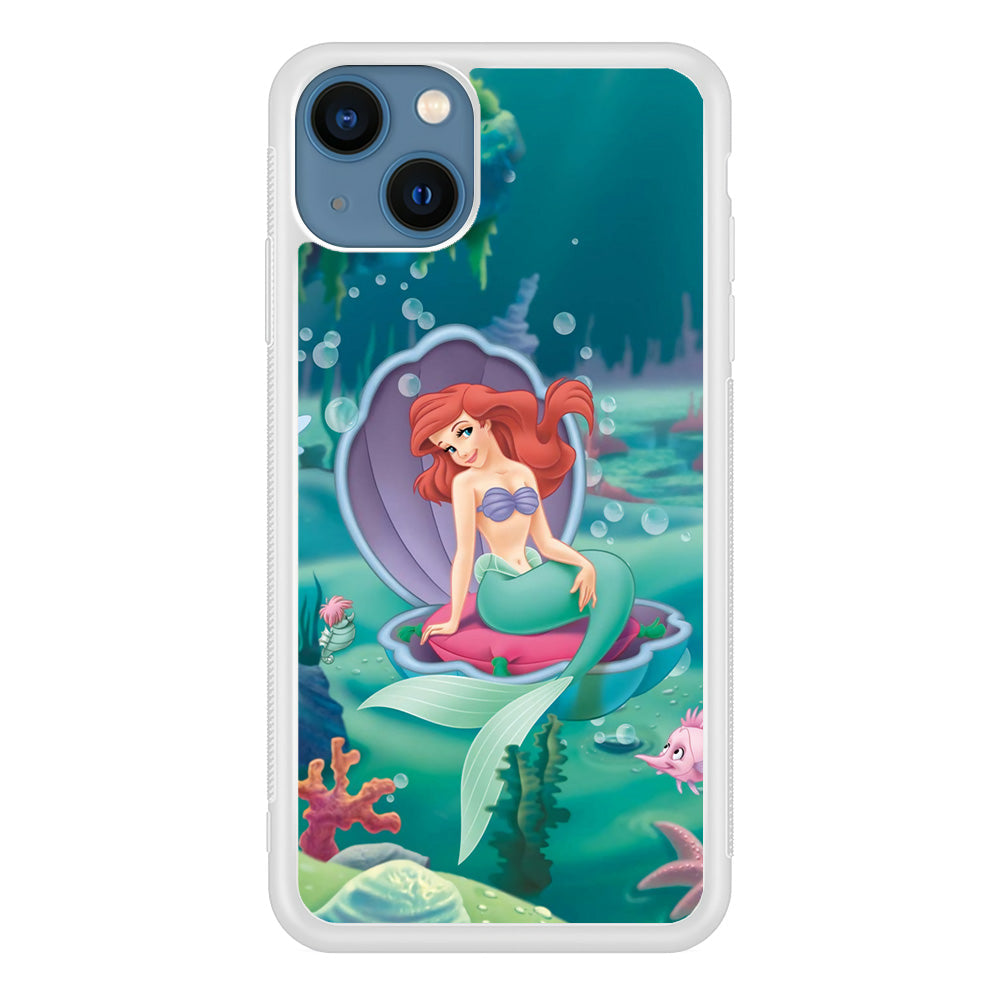 The Little Mermaid Shell House iPhone 15 Case