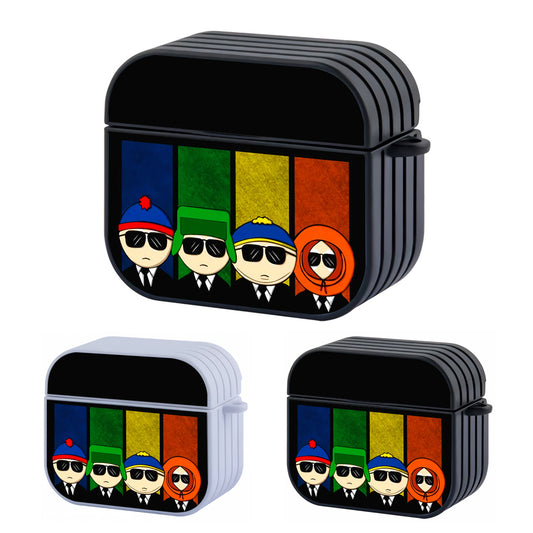 The boys of South Park Detective Hard Plastic Case Cover For Apple Airpods 3