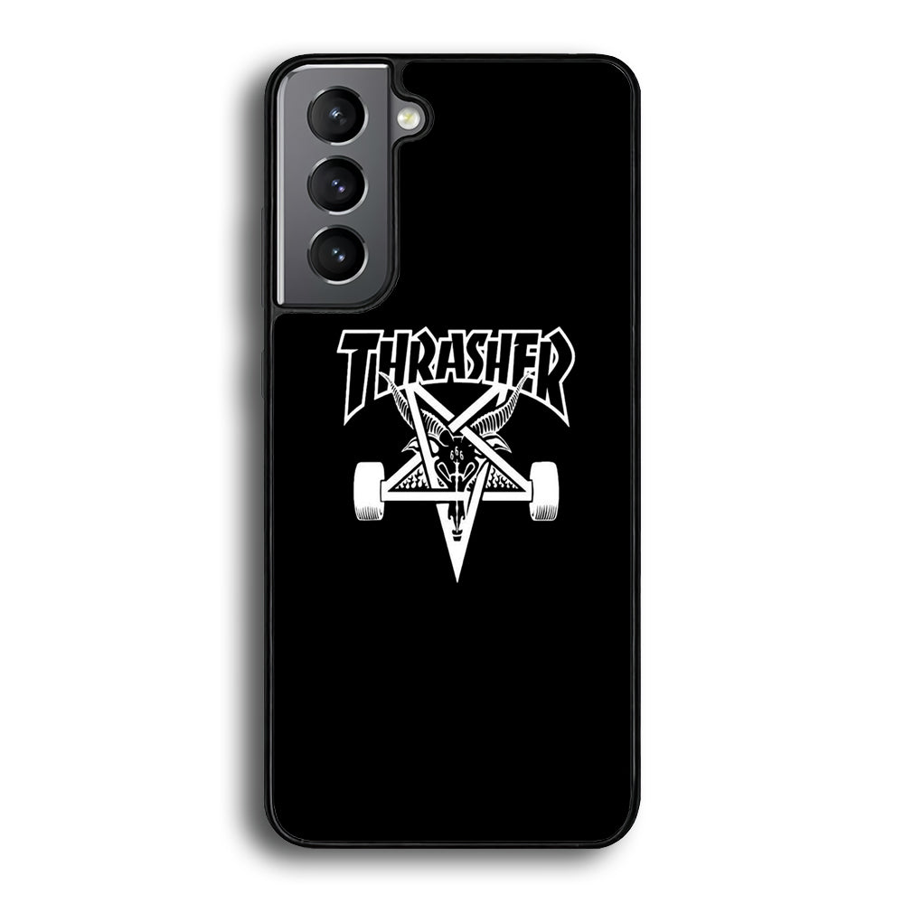 Thrasher x Pentagram Midnight Black Samsung Galaxy S23 Case - Ezzystore
