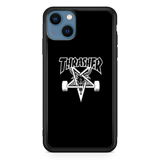 Thrasher x Pentagram Midnight Black iPhone 14 Case - Ezzystore