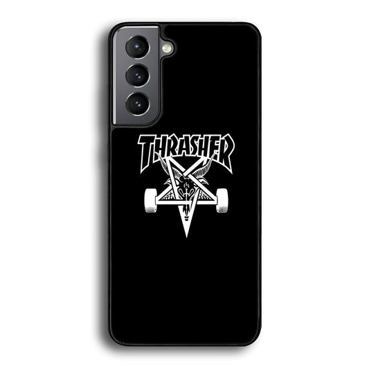 Thrasher x Pentagram Midnight Black Samsung Galaxy S24 Case - Ezzystore