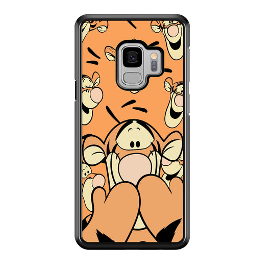 Tiger Winnie The Pooh Expression Samsung Galaxy S9 Case