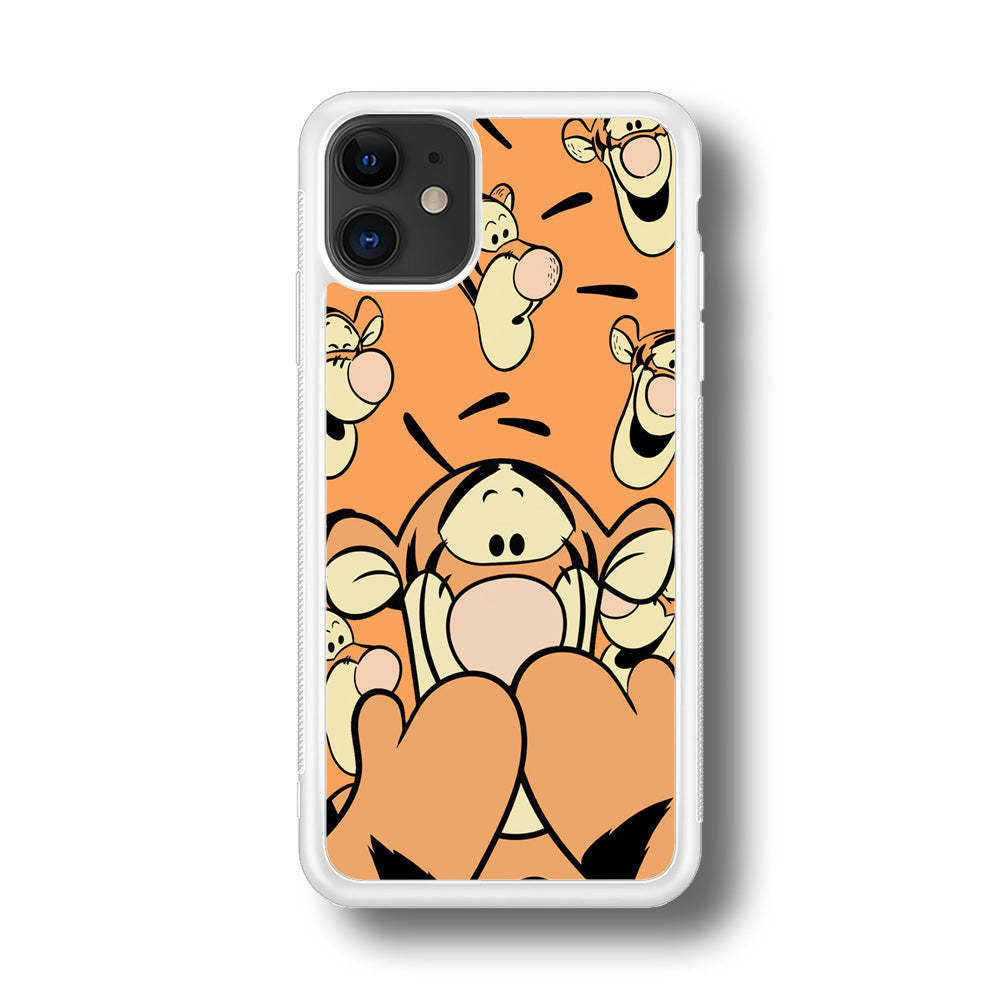 Tiger Winnie The Pooh Expression iPhone 11 Case