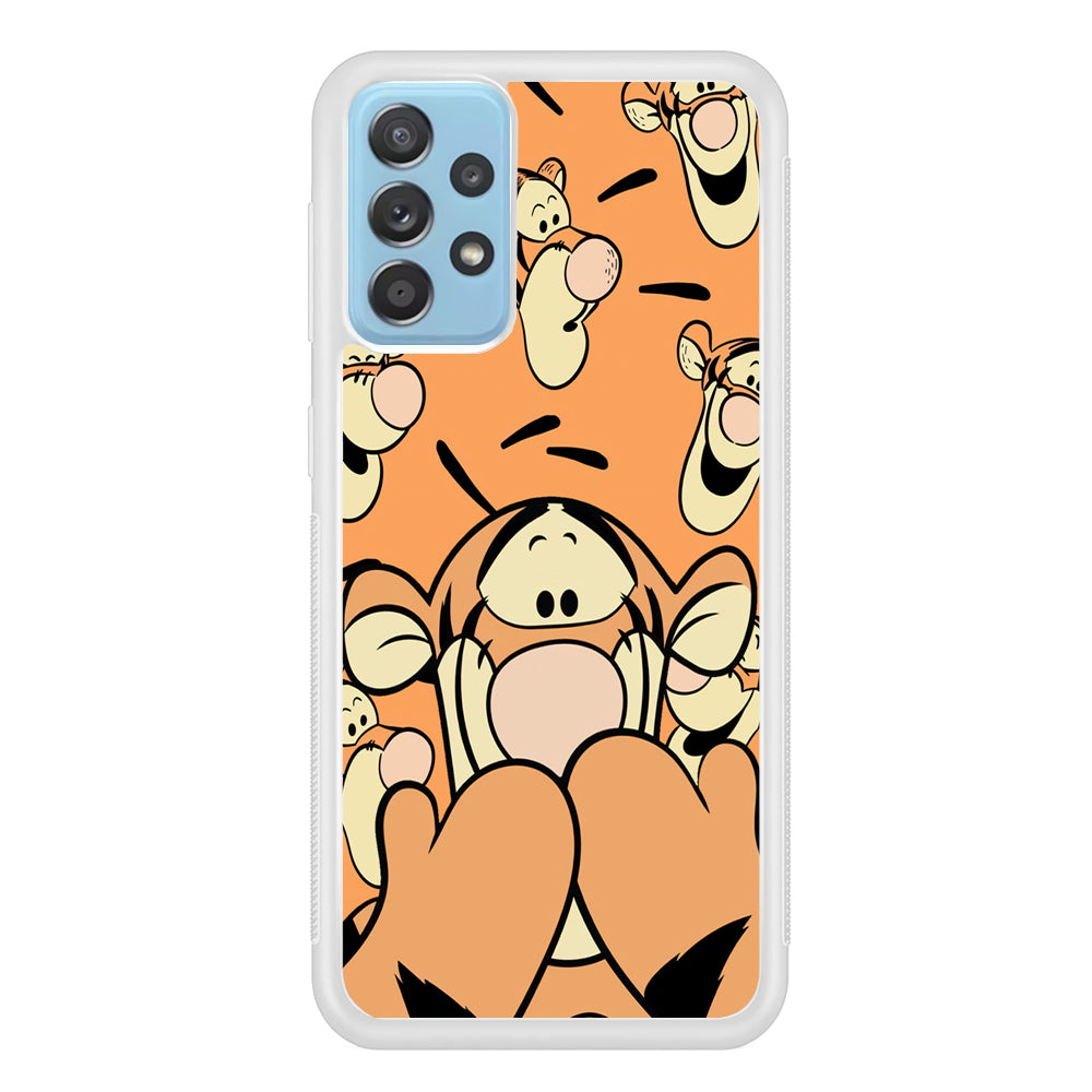 Tiger Winnie The Pooh Expression Samsung Galaxy A52 Case