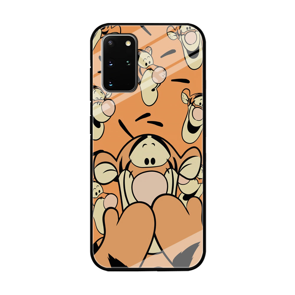 Tiger Winnie The Pooh Expression Samsung Galaxy S20 Plus Case