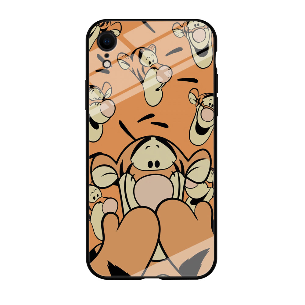Tiger Winnie The Pooh Expression iPhone XR Case
