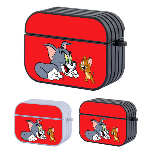 Tom And Jerry Best Friend Hard Plastic Case Cover For Apple Airpods Pro