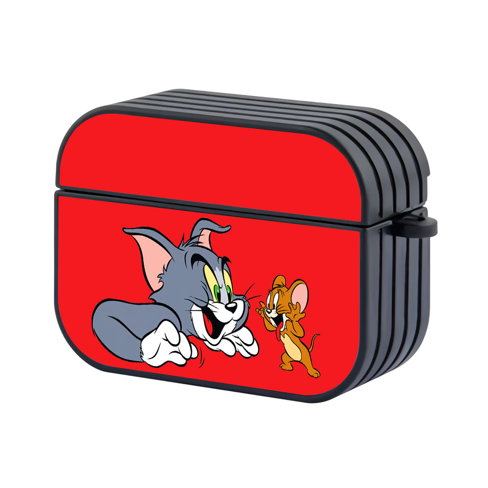 Tom And Jerry Best Friend Hard Plastic Case Cover For Apple Airpods Pro