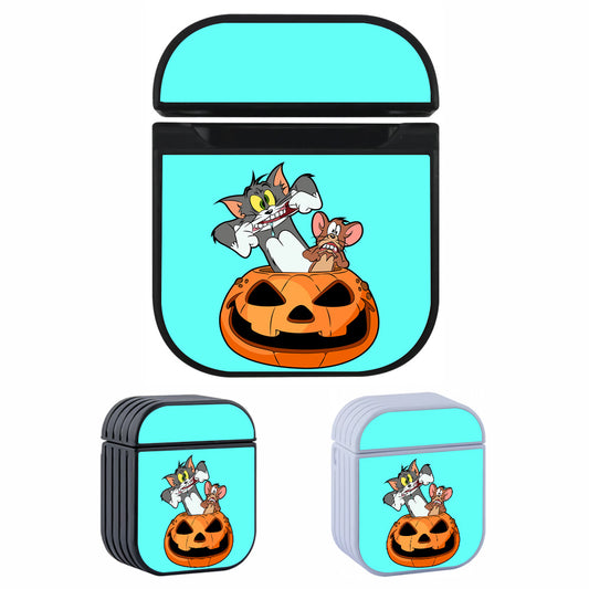 Tom And Jerry Halloween Hard Plastic Case Cover For Apple Airpods