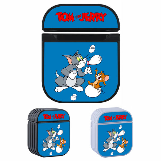 Tom And Jerry Soap Balloon Hard Plastic Case Cover For Apple Airpods