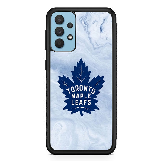 Toronto Maple Leafs Marble Logo Samsung Galaxy A32 Case