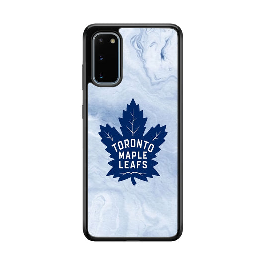 Toronto Maple Leafs Marble Logo Samsung Galaxy S20 Case