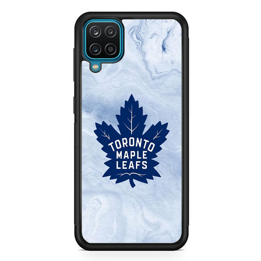 Toronto Maple Leafs Marble Logo Samsung Galaxy A12 Case