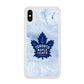 Toronto Maple Leafs Marble Logo iPhone Xs Max Case