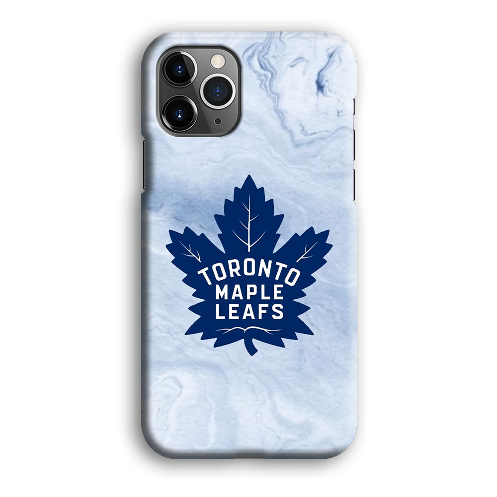 Toronto Maple Leafs Marble Logo iPhone 12 Pro Case