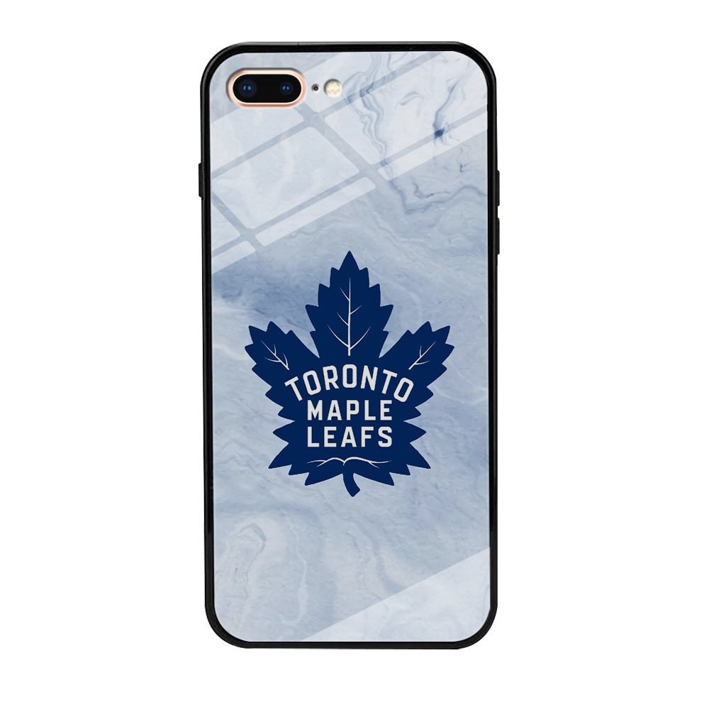 Toronto Maple Leafs Marble Logo iPhone 8 Plus Case