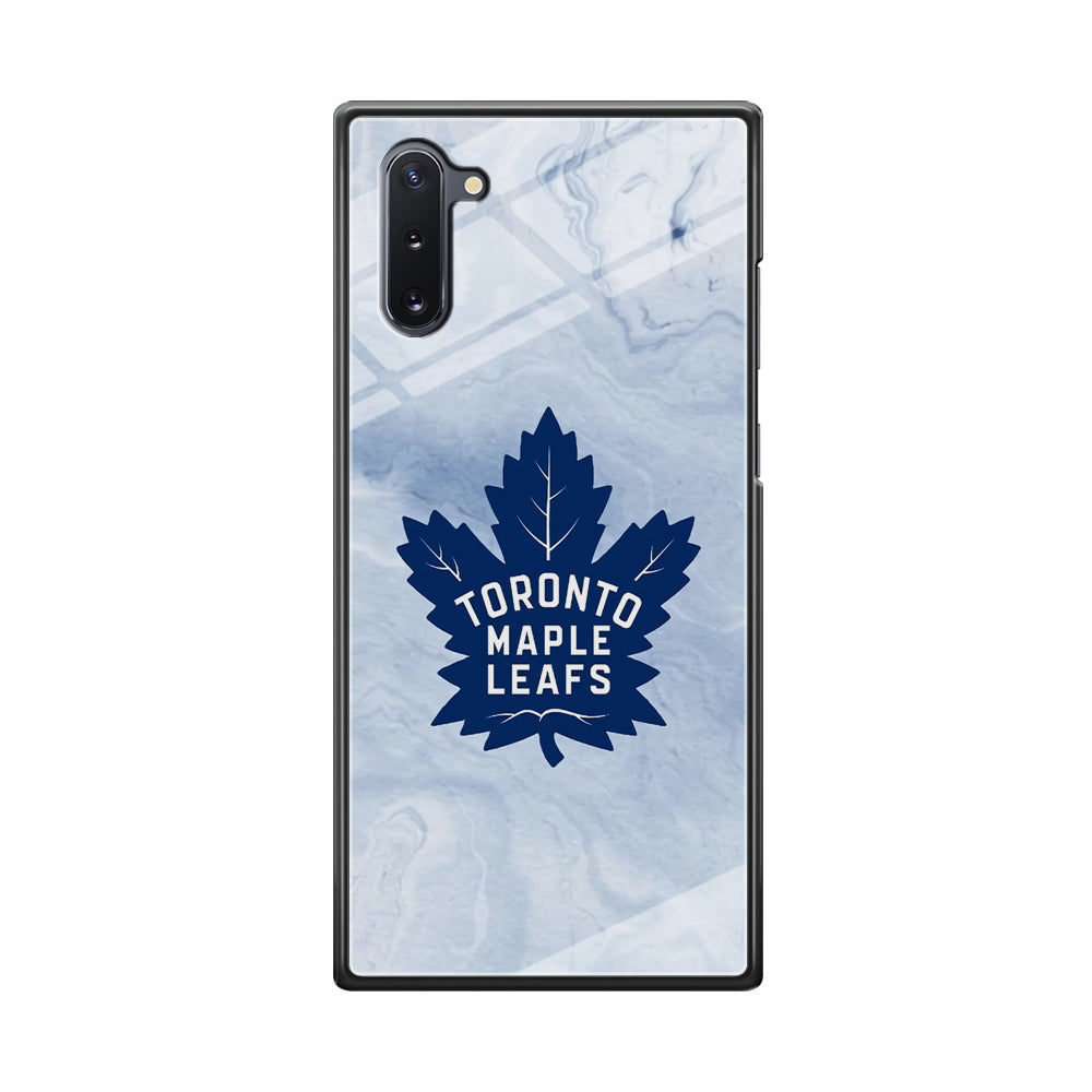 Toronto Maple Leafs Marble Logo Samsung Galaxy Note 10 Case