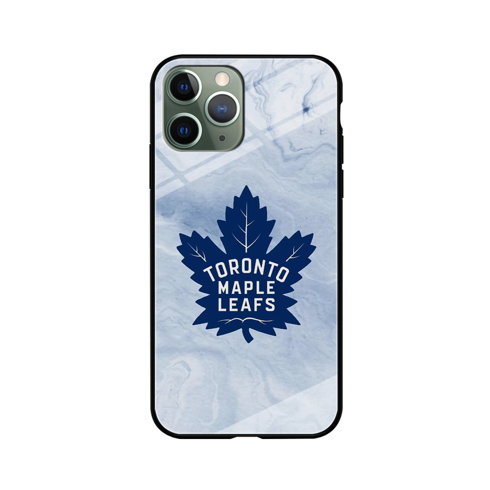 Toronto Maple Leafs Marble Logo iPhone 11 Pro Case