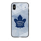 Toronto Maple Leafs Marble Logo iPhone X Case