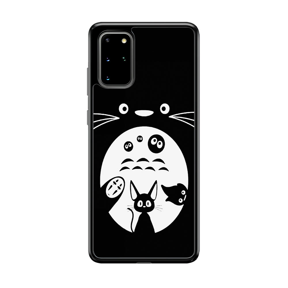 Totoro And Friends Silhouette Art Samsung Galaxy S20 Plus Case