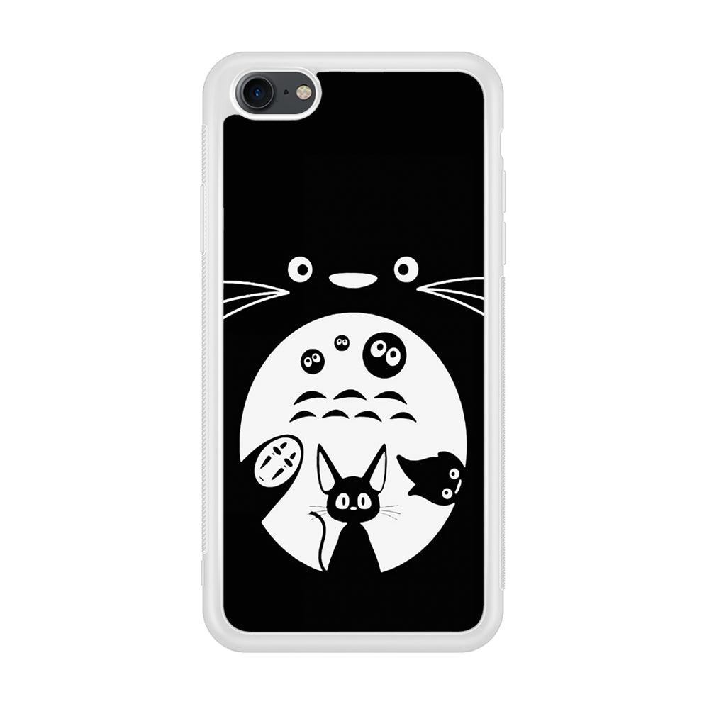 Totoro And Friends Silhouette Art iPhone 8 Case