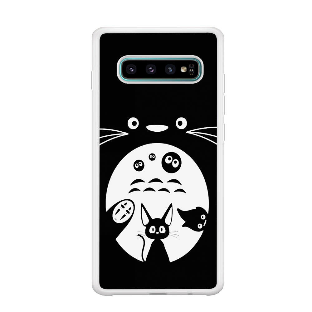 Totoro And Friends Silhouette Art Samsung Galaxy S10 Plus Case