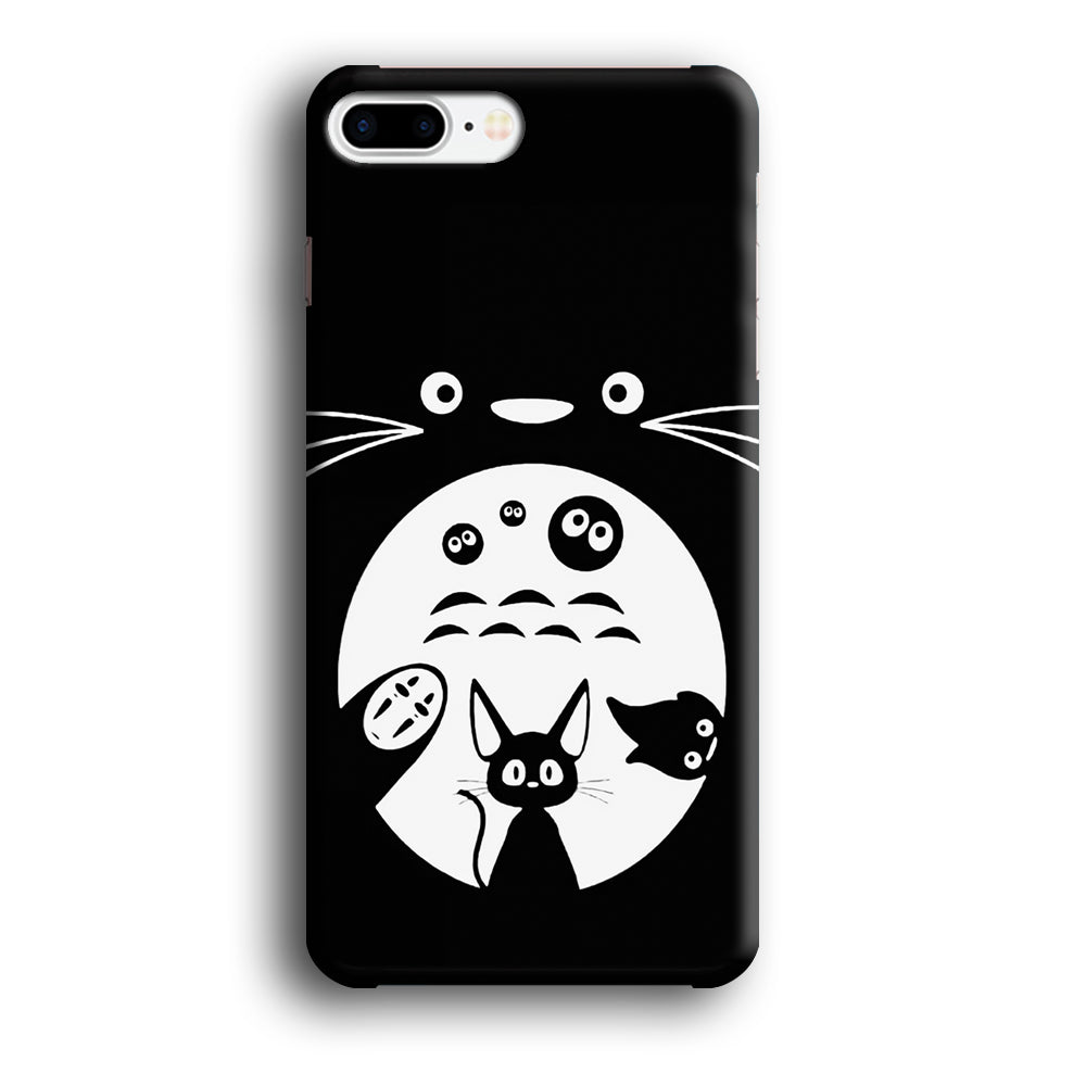 Totoro And Friends Silhouette Art iPhone 7 Plus Case