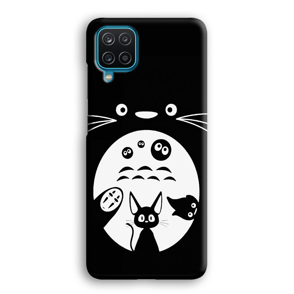 Totoro And Friends Silhouette Art Samsung Galaxy A12 Case