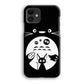 Totoro And Friends Silhouette Art iPhone 12 Case
