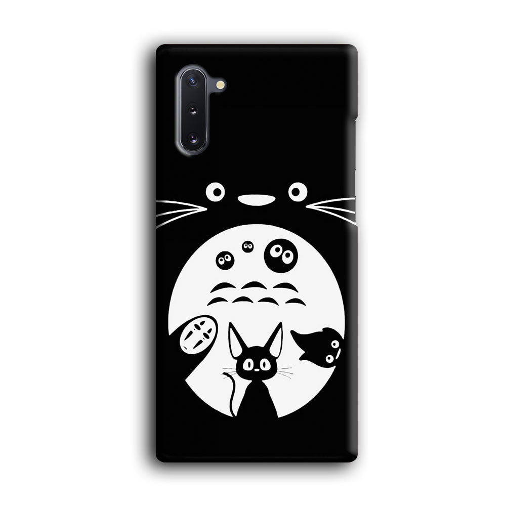 Totoro And Friends Silhouette Art Samsung Galaxy Note 10 Case