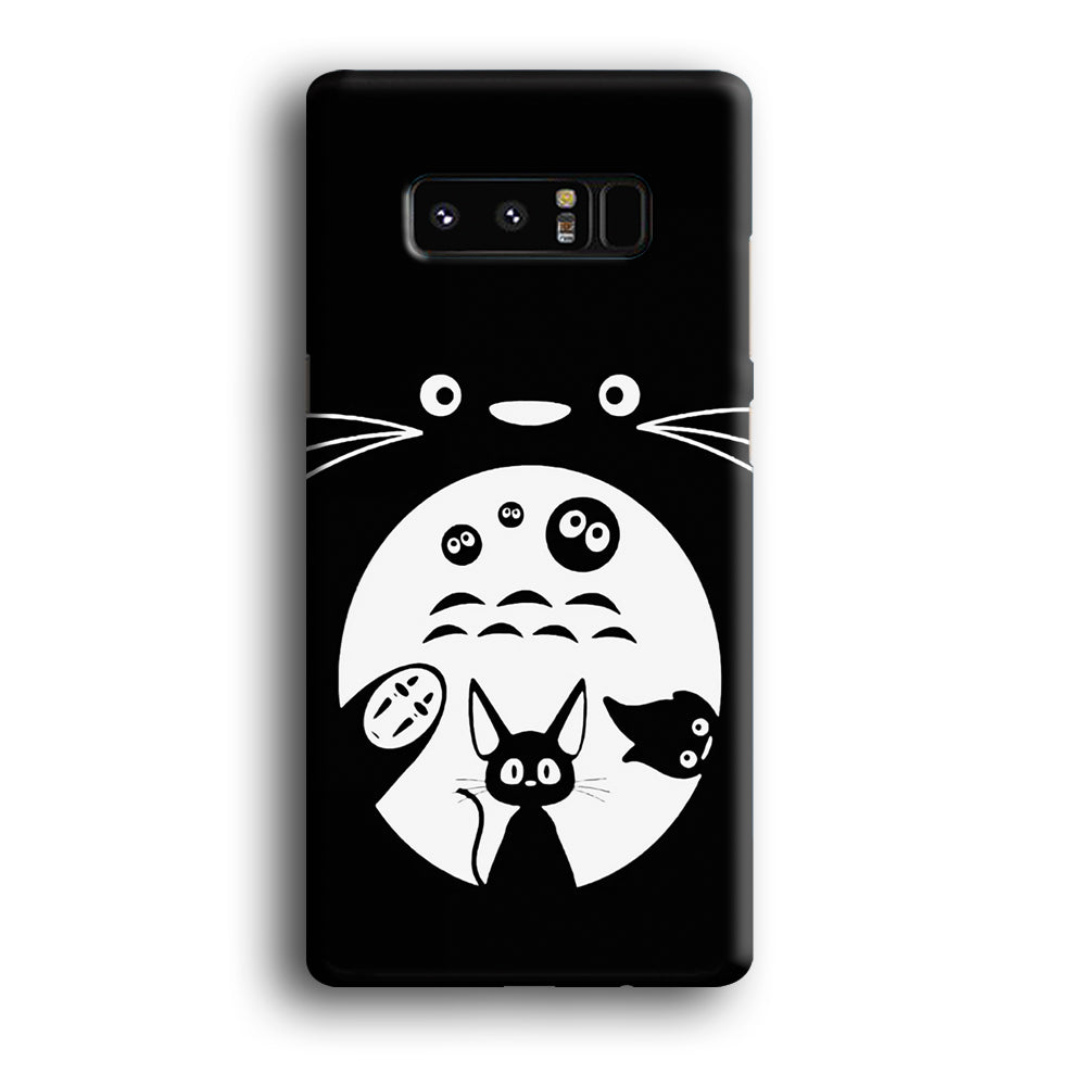 Totoro And Friends Silhouette Art Samsung Galaxy Note 8 Case