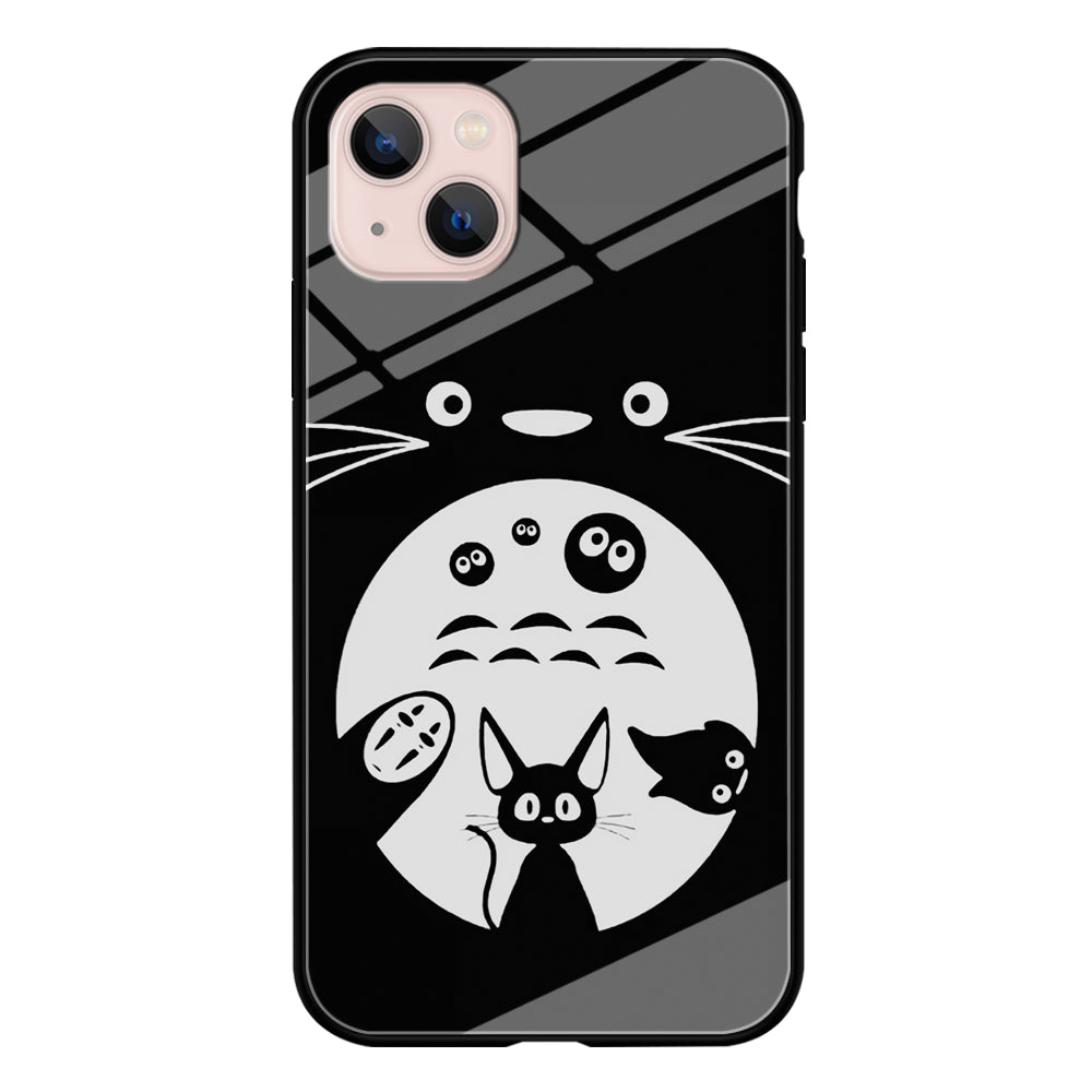 Totoro And Friends Silhouette Art iPhone 13 Case