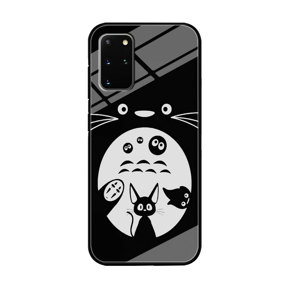 Totoro And Friends Silhouette Art Samsung Galaxy S20 Plus Case