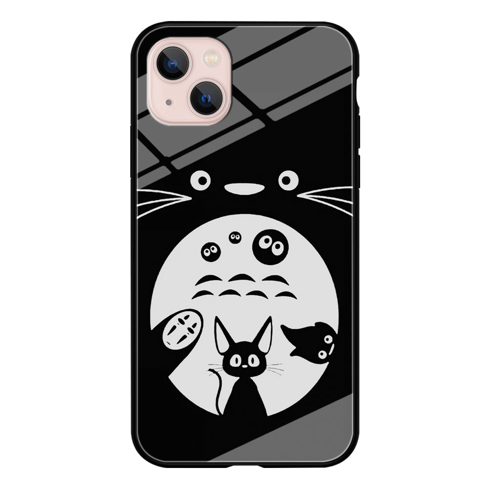Totoro And Friends Silhouette Art iPhone 14 Case
