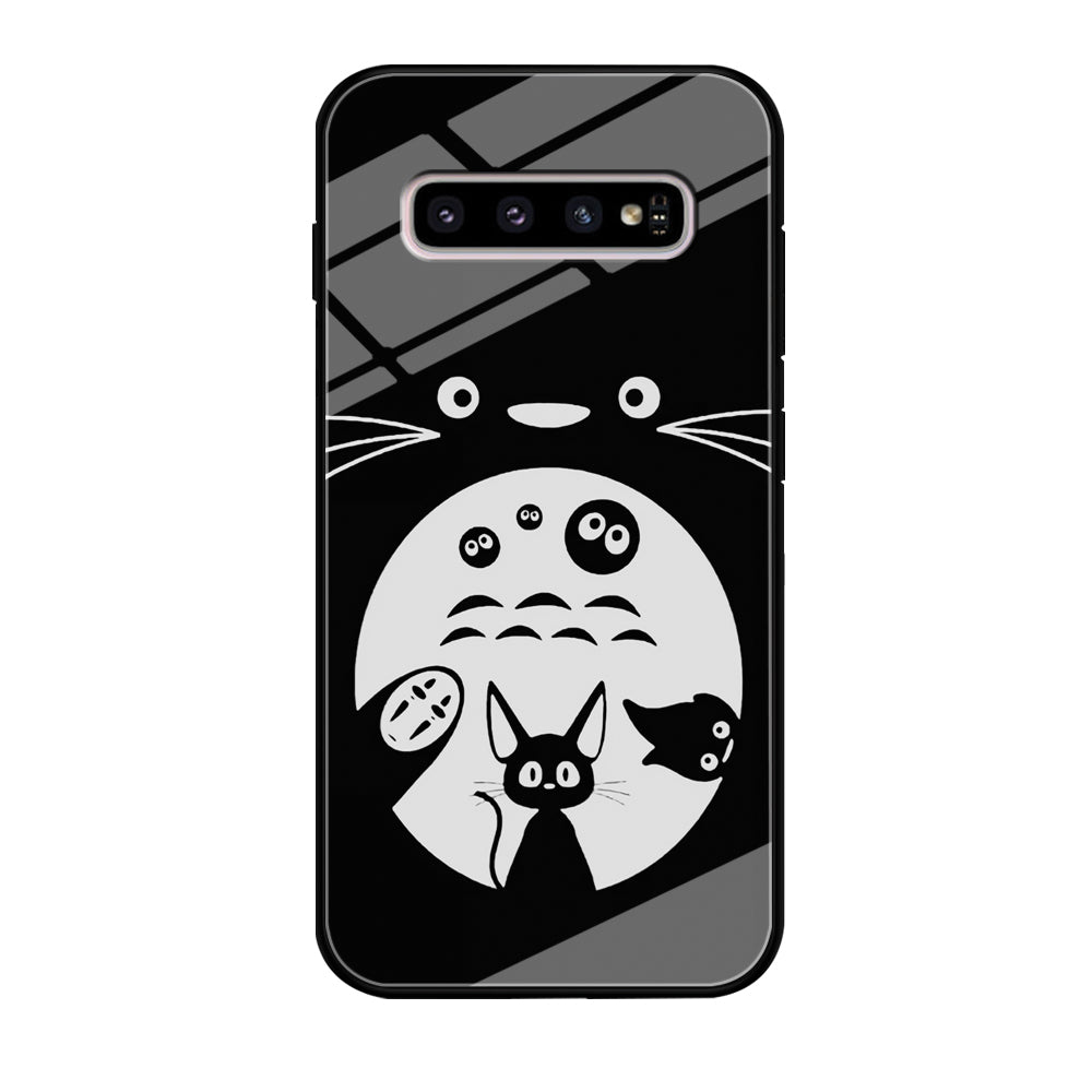 Totoro And Friends Silhouette Art Samsung Galaxy S10 Case