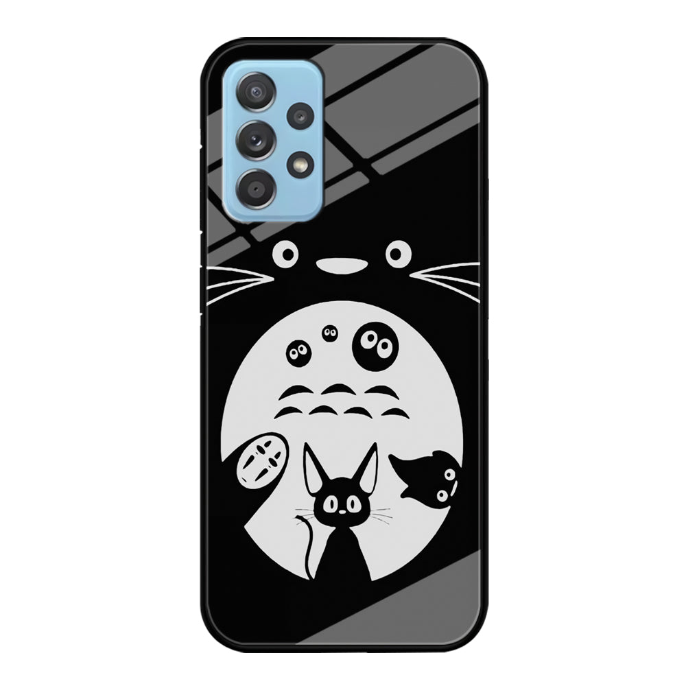 Totoro And Friends Silhouette Art Samsung Galaxy A72 Case