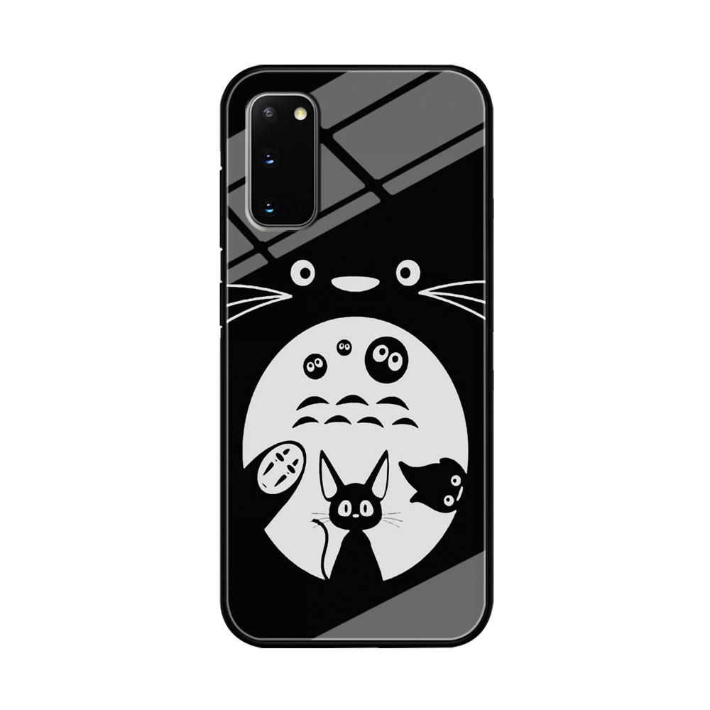 Totoro And Friends Silhouette Art Samsung Galaxy S20 Case
