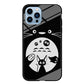 Totoro And Friends Silhouette Art iPhone 14 Pro Case