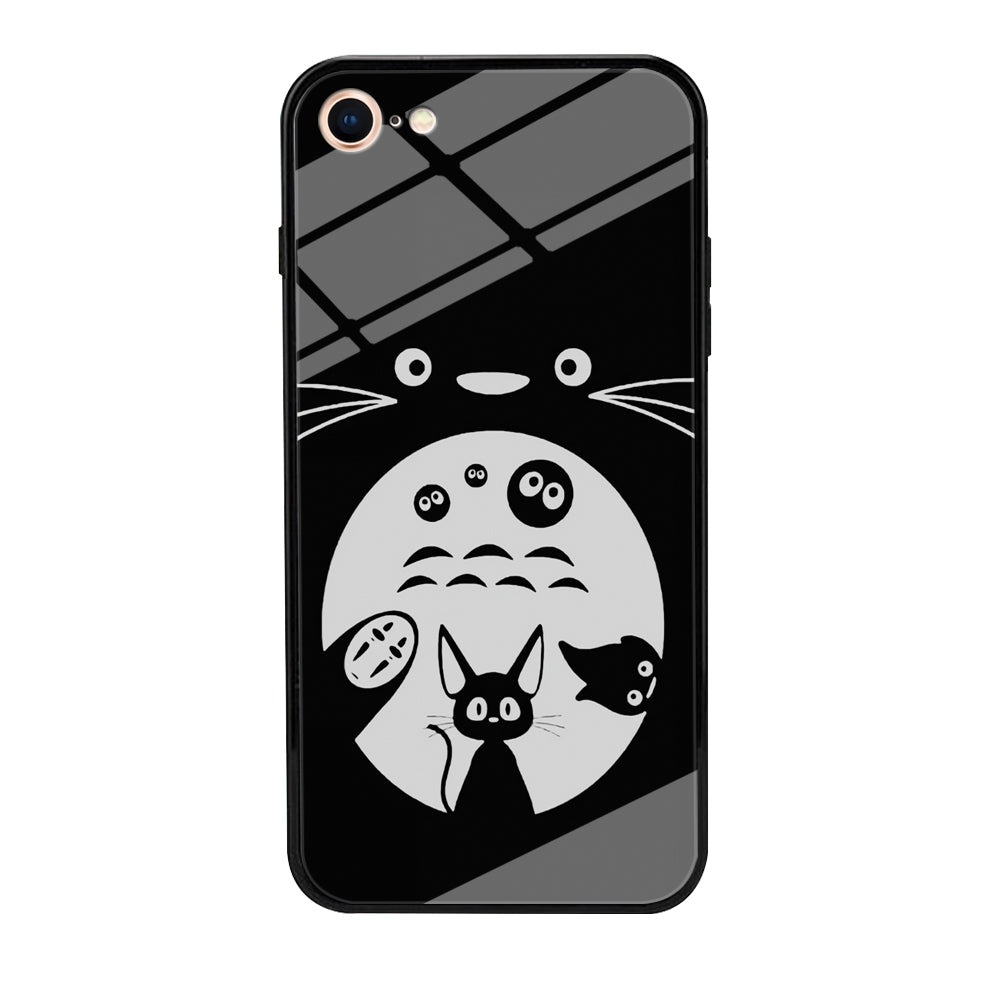 Totoro And Friends Silhouette Art iPhone 8 Case