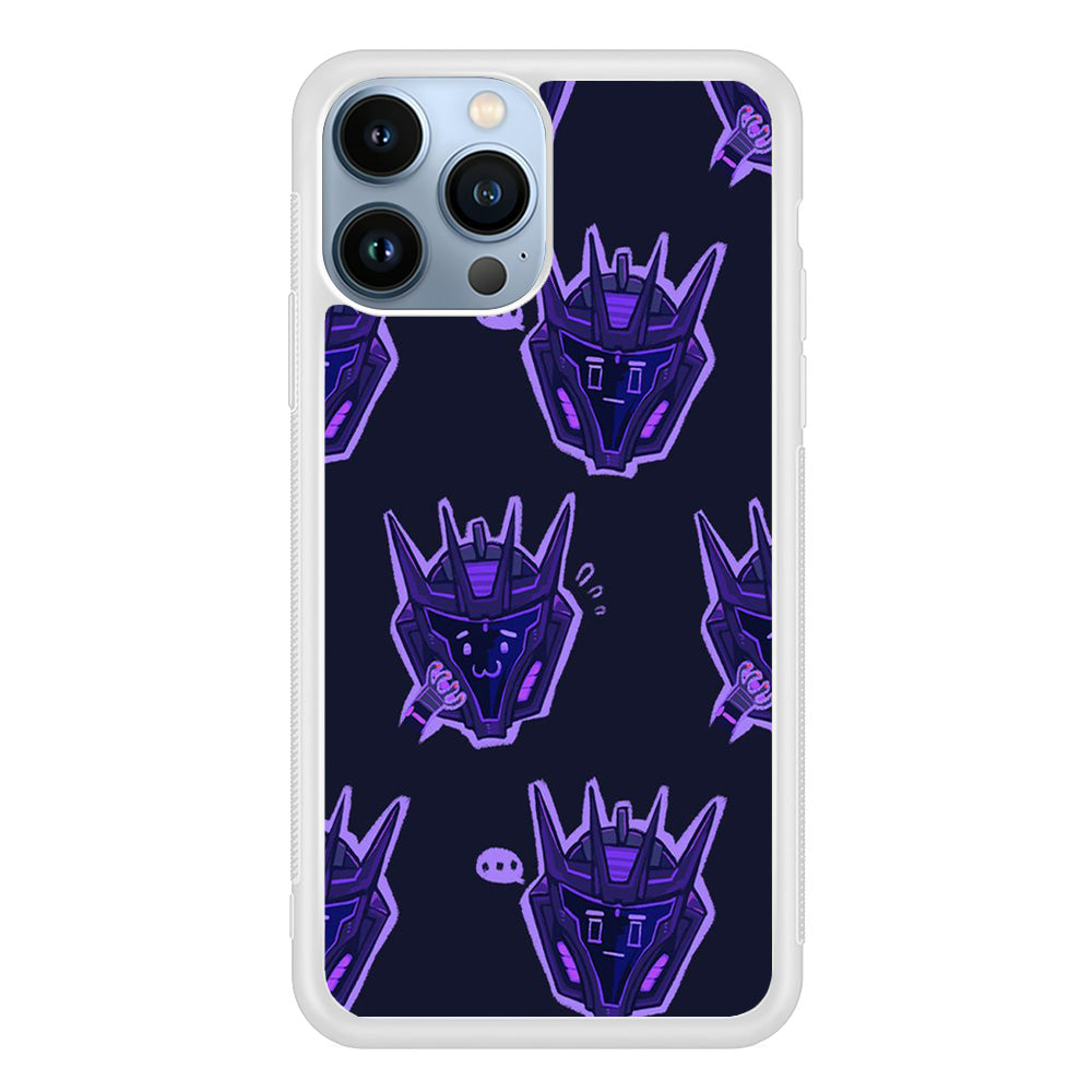 Transformers Navy Doodle iPhone 14 Pro Case