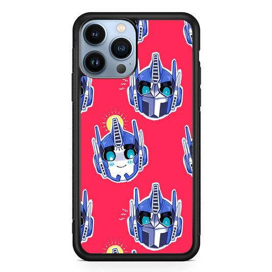 Transformers Red Doodle iPhone 14 Pro Case